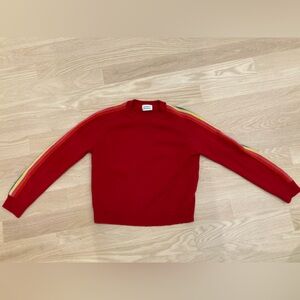 Red 100% cashmere sweater From Future